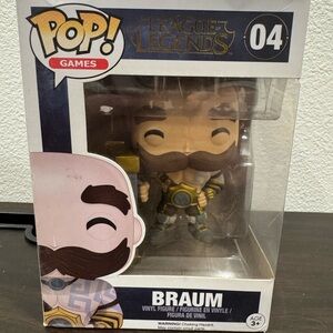 Funko Pop Games League of Legends Braum Vinyl Figure Action Figure
